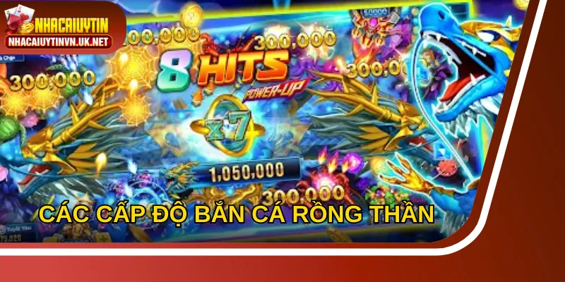 Cập nhật các cấp độ săn mồi long thần