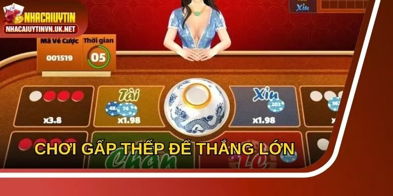 Tăng gấp đôi tiền cược sau mỗi ván thua